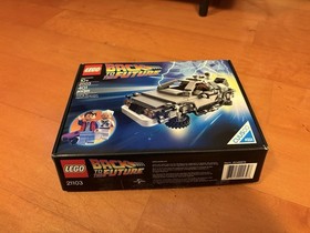 Lego Ideas Back To The Future DeLorean 21103 100% Complete W/instructions