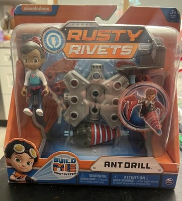 NEW! Nickelodeon Rusty Rivets Build Me Ant Drill with Ruby Action Figure 