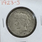 1923 S Peace US Silver Dollar - 90% Silver US Coin