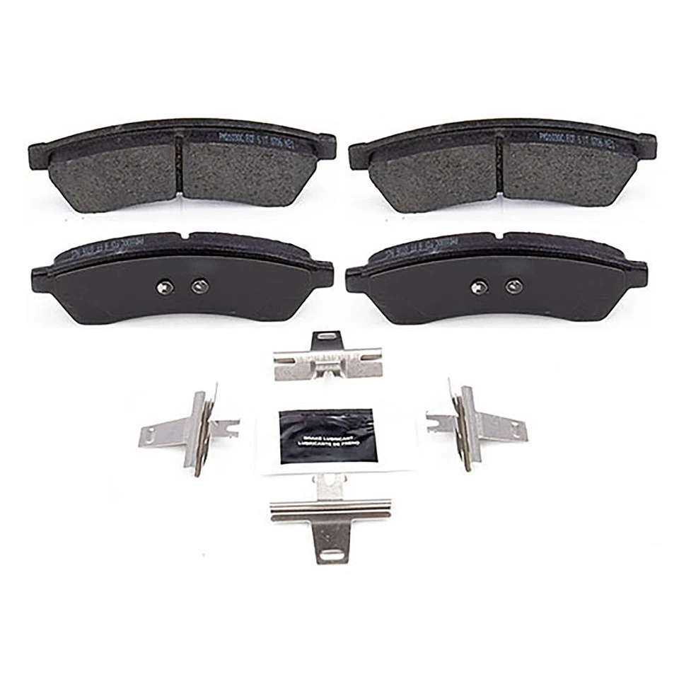 Rear Disc Brake Rotors Brake Pads Kit for 2004-2009 Chevrolet Epica - Image 2 of 3