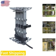 Aluminum Hunting Climbing Stick 25" 4 Steps Foldable Non-Slip Tree Stand