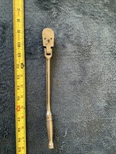 Snap On F832 38 Drive Bent Handle Swivel Head Rarchet.works Fine..