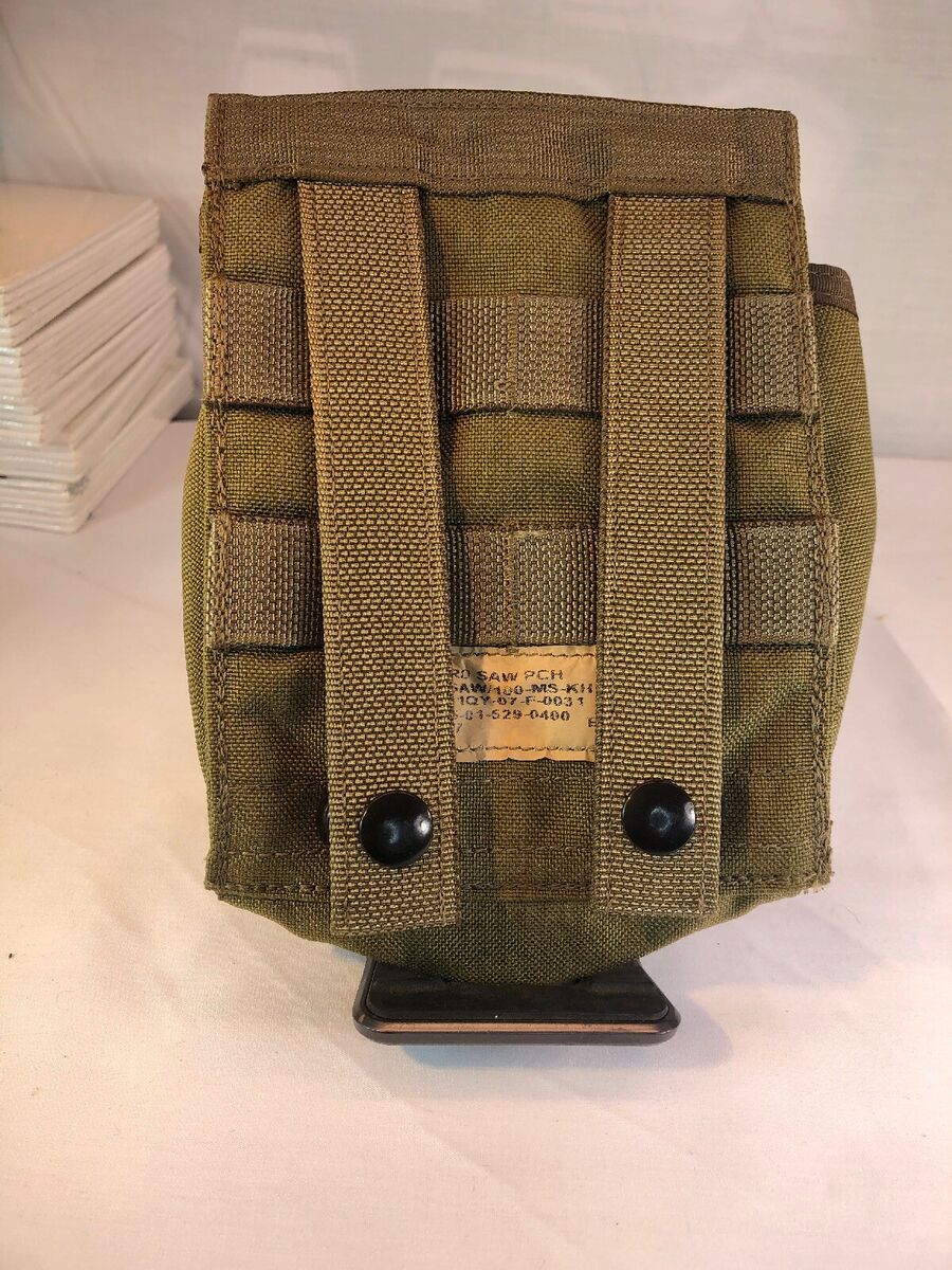 Eagle Industries Khaki 100rd SAW Pouch Utility RLCS | eBay Eagle Industries Khaki 100rd SAW Pouch Utility RLCS | eBay