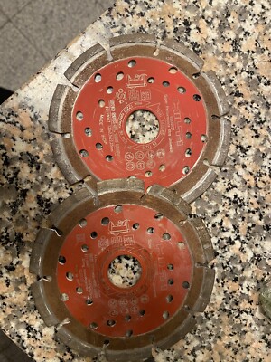 2x HILTI EQD SPX-SL 125 Univ Diamanttrennscheiben für Schlitzfräse