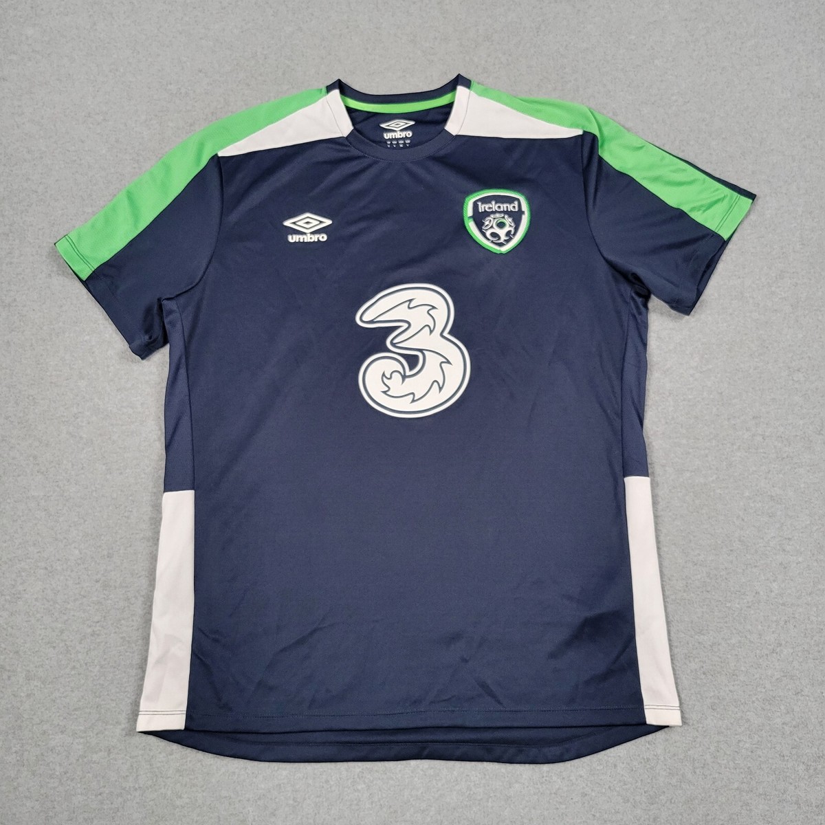 Umbro Fá Ireland training top L ネイビー 2021-22 Ireland Umbro 1/4 Zip Training Top - 9/10 - (S)