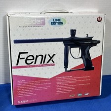Pistola Paintball Elettronica Spyder Fenix Edizione Lime NOS Nuova SIGILLATA Marcatore .68