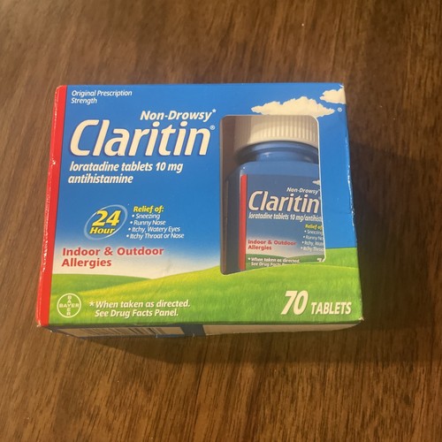 Claritin 24 Hour NonDrowsy Allergy Relief Medication 70 Tablets