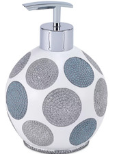 Avanti Dotted Circle Textured Resin Soap/Lotion Pump