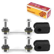 Front Sway Bar Link & Stabilizer Bar Bushing Kit for Ford E-350 Super Duty 4 PCS