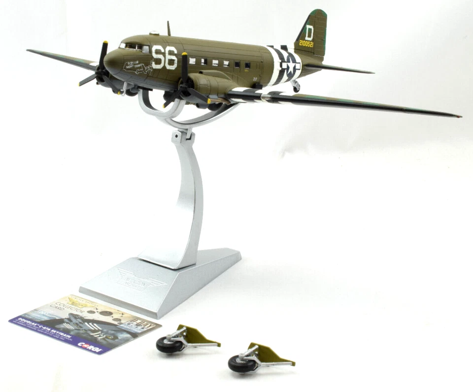 CORGI 1/72 Douglas C-47A Skytrain Transport Plane The Normandy Landing AA38211 - Image 2 of 4