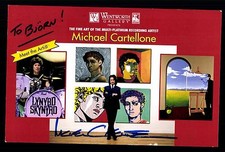Michael Cartellone karta z autografem oryginalna podpisana ## BC G 12940