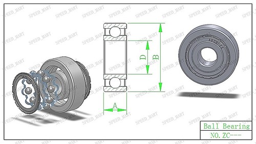 5 PIEZAS 695-2RS 695RS rodamiento de bolas blindado de goma de ranura profunda (5 mm * 13 mm * 4 mm) - Imagen 4 de 4