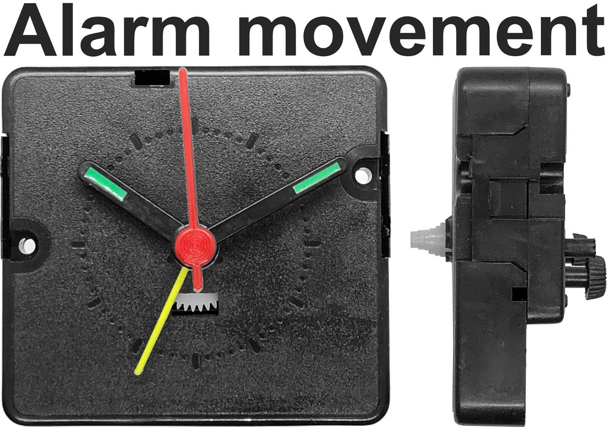Mouvement Mécanisme Quartz Réveil 588-08 Avec Aiguilles | Pour Remplacement Et Réparation Horloge