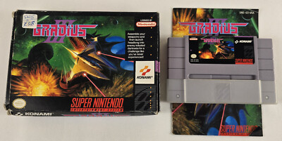 Super Nintendo SNES Videospiel USA Version - Gradius III... NTSC.