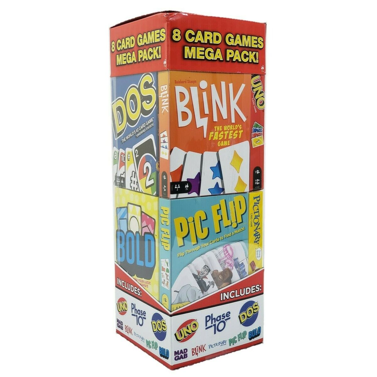 Mattel Games 8 Card Games Mega Pack 