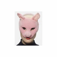 Pig Plush Mask By Forum Novelties - 66201 on sale Pig Plush Mask By Forum Novelties - 66201 on sale