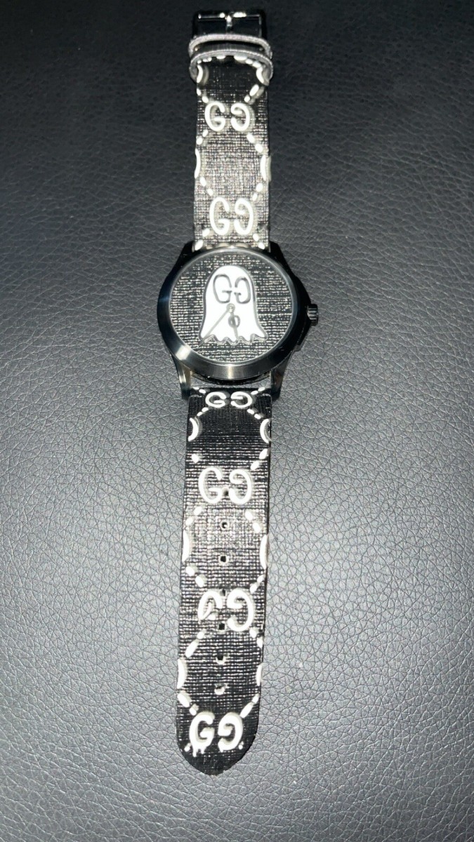 GUCCI YA1264018 G timeless ghost Men's Watch | eBay