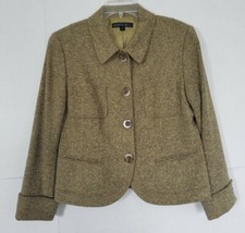 Lafayette 148 New York Set Suit Wool Jacket 10 Skirt 8 B45