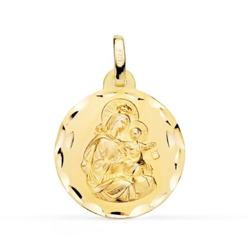 Sélection de minis médailles en or 18 carats - Maison la