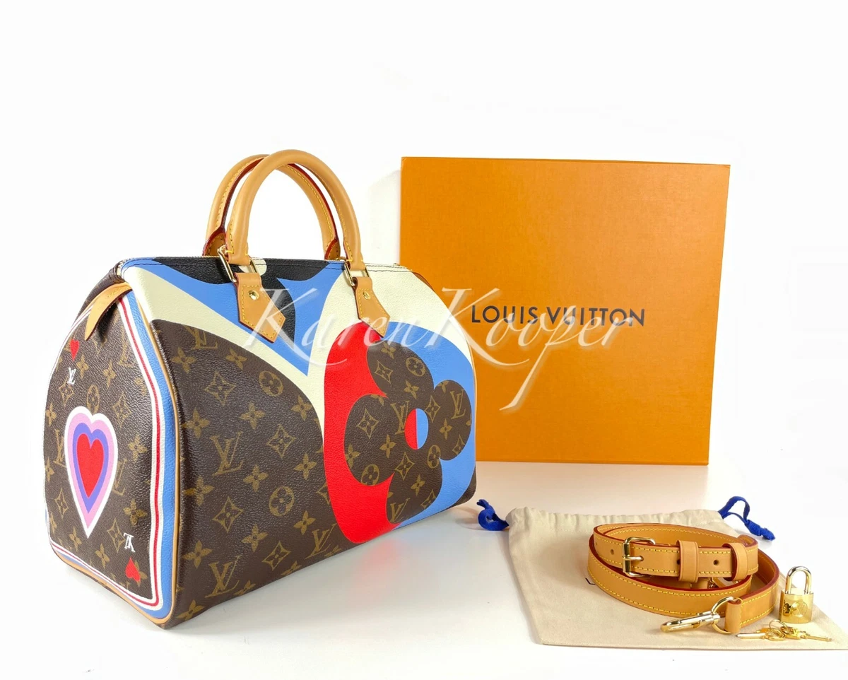 AUTHENTIC NEW LOUIS VUITTON CRUISE 2021 MONOGRAM GAME ON SPEEDY 30