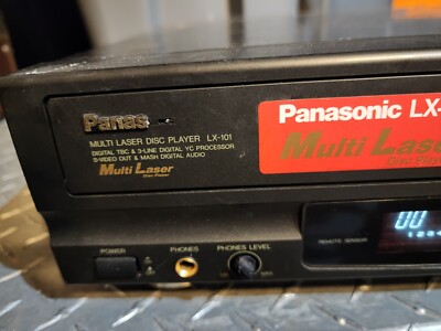 Panasonic LX-101 Multi Laser Disc Player Compact Disc Player