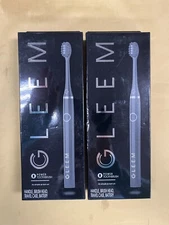 2 New Gleem Power Toothbrush - 1 Handle, 1 Brush Head, & 1 Travel Case Each Box