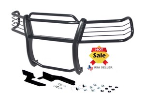 Details About Fits 2007 2010 Ford Explorer Sport Trac Grill Guard Black Bumper Push Guard