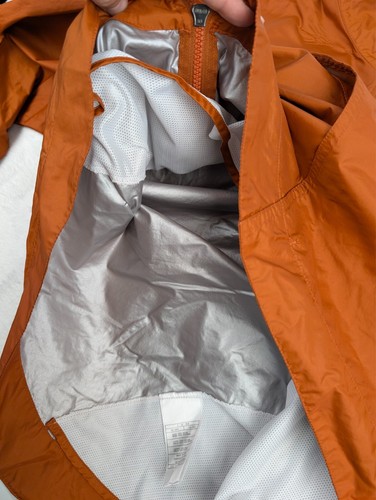 Vtg Texas Longhorns Nike 1/4 Zip Windbreaker Pullover Mens Medium Burnt Orange - Picture 6 of 9