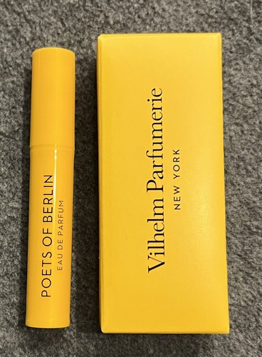 Vilhelm Parfumerie Poets of Berlin EDP 5 ml .17 oz Travel Size Eau De Parfum NIB - Picture 2 of 9