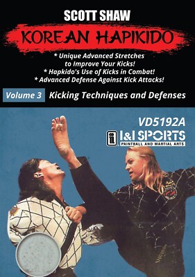 Korean Karate Hapkido #3 Kicking Techniques & Defenses DVD Scott Shaw