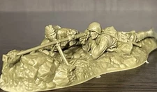 PLASTIC PLATOON Soviet soldiers Anti-Tank Rifle  PTRD Summer WW2 1:32 New