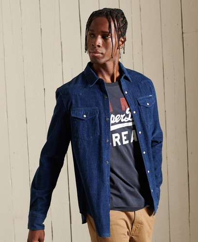 Superdry Mens Resurrection Denim Shirt 