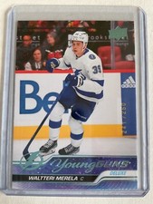 Waltteri Merela 2023-24 Upper Deck Young Guns Deluxe Parallel RC Card #241/250