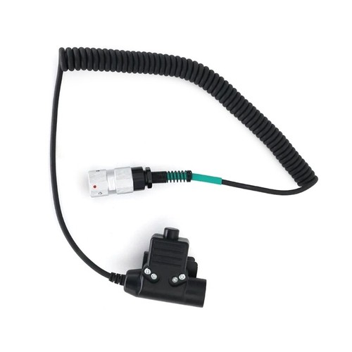 U94 PTT Adapters for PRC152 6 Pin Plug WalkieTalkie Headsets Adapters - Zdjęcie 7 z 8