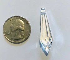 40mm Swarovski Strass Icicle U-Drop Chandelier Crystal Prisms 8611-40 CCI