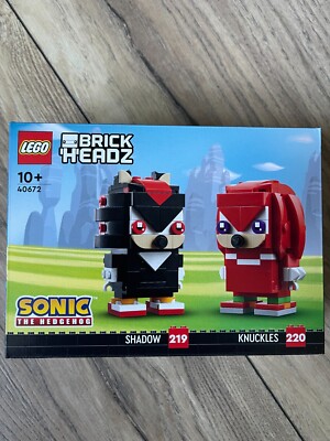 LEGO  BrickHeadz 40672 Sonic the Hedgehog : Knuckles & Shadow