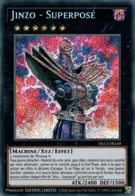 Yu Gi Oh! Jinzo Deck spielbereit neu auf Französisch