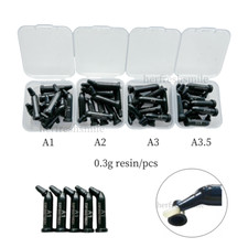 Dental Composite Resin Capsules Unidose Caps Hybrid Light Cure 0.3g A1/2/3/3.5