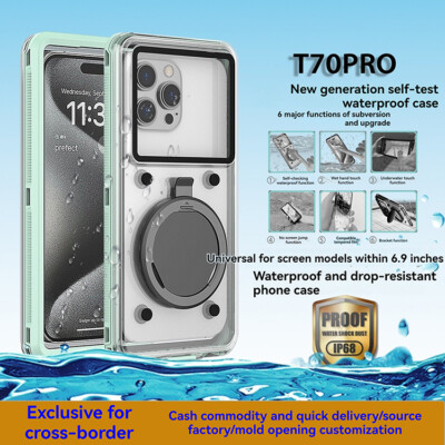 Unterwasser-Touchscreen Wasserdichte Handyhülle für iPhone/Huawei/MI/Samsung