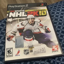 NHL 2K10 (Sony PlayStation 2, 2009) PS2 Complete w/ Manual