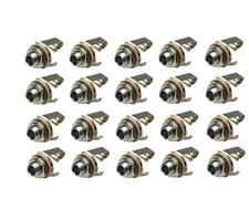 (20 PACK) SWITCHCRAFT #11 1/4" Mono Female Panel Mount Jack