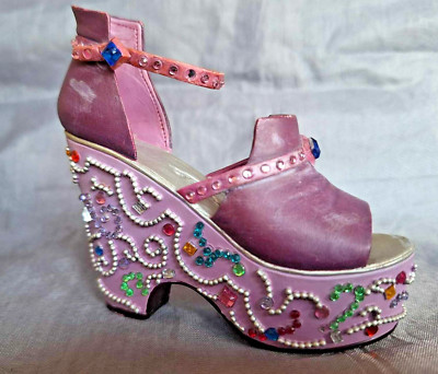 Vintage 2000. Just The Right Shoe by Raine. Miniaturschuh.Karneval/25103.