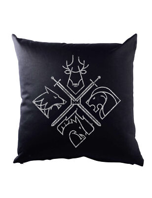 House Emblems Dekokissen Game Of Swords Houses Thrones Wolf Stark Tagaryen