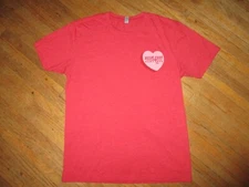 DEEP EDDY RUBY RED VODKA T SHIRT Liquor Alcohol Booze Bar Heart Love MEDIUM