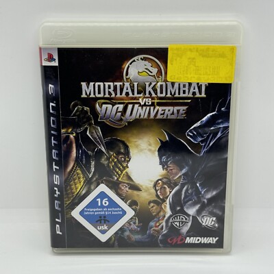 Mortal Kombat vs. DC Universe PS3 - Sony Playstation 3 - sehr guter Zustand 
