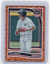 2024 Panini Stars & Stripes #172 Tait Reynolds Orange Disco #/75