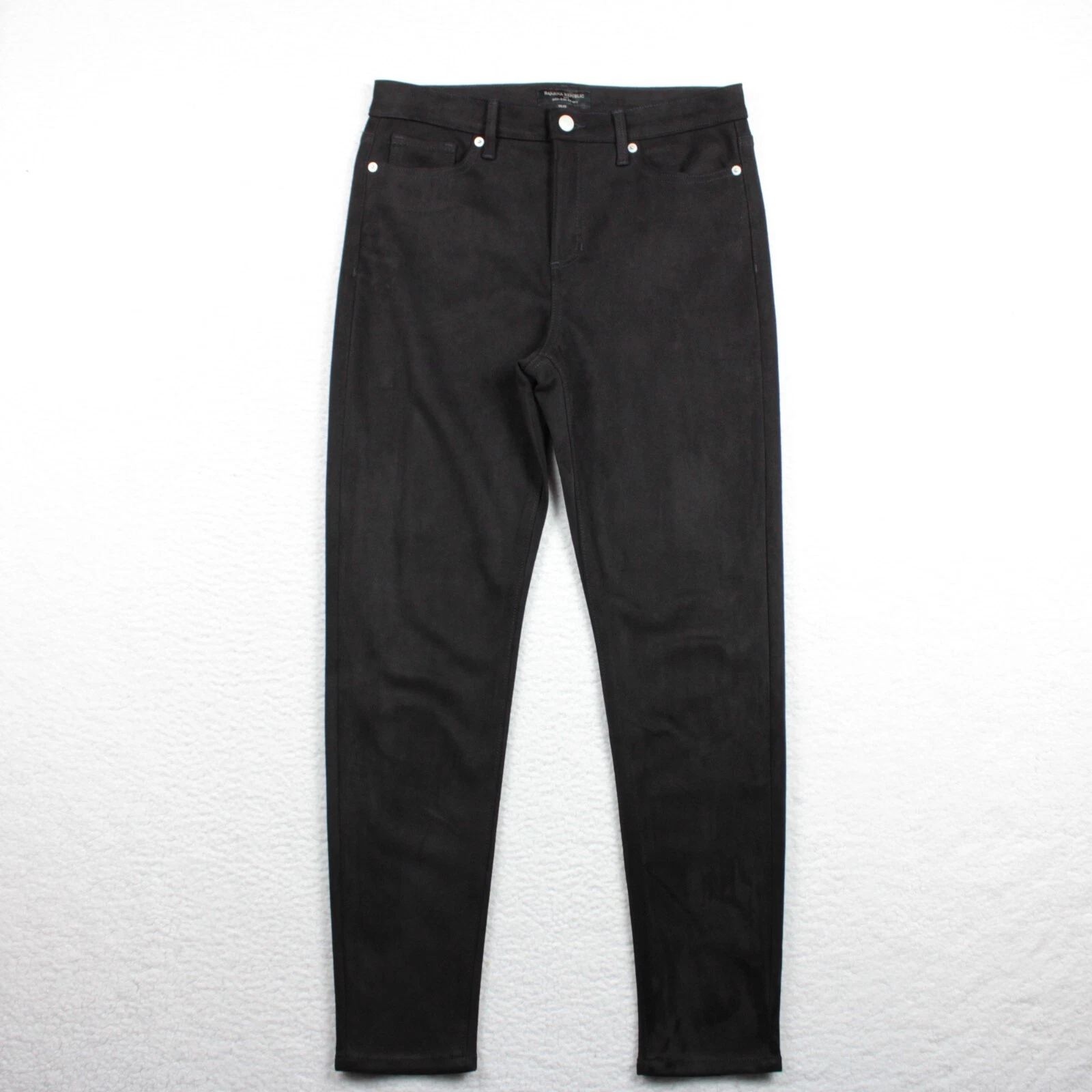 Banana Republic Women's High Rise Skinny Vega Pants Size 29 / 8 Black