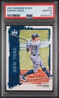 PSA 10 2021 Panini Diamond Kings Aaron Judge #76 New York Yankee GEM MINT POP 24