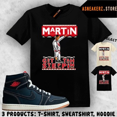 Shirt Matching AJ 1 High OG Flight Club Match Sneaker Sneakerhead Martin T-Shirt