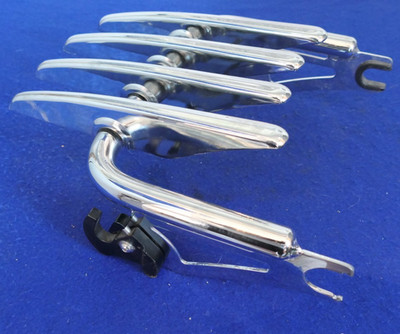 CHROME Stealth Quick Detach Luggage Harley Davidson Touring 2009-2023